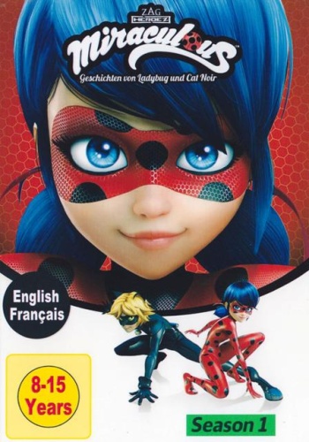 فلش دختر کفشدوزکی لیدی باگ انگلیسی فصل اول Miraculous: Tales of Ladybug & Cat Noir