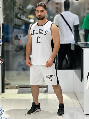 ست ورزشی celtics سفید مشکی