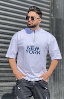 تیشرت NY سفید