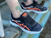 کتونی ASICS مشکی نارنجی