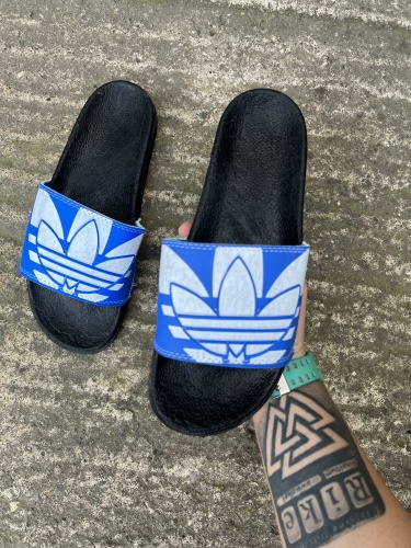 دمپایی ADIDAS آبی سفید