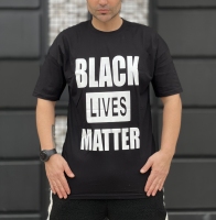 تیشرت آستین کوتاه Black Lives مشکی