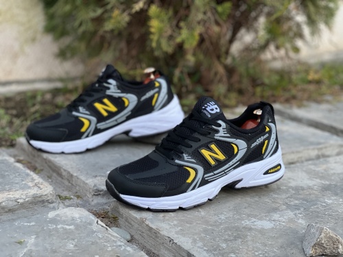 کتونی New Balance ریکه مشکی زرد