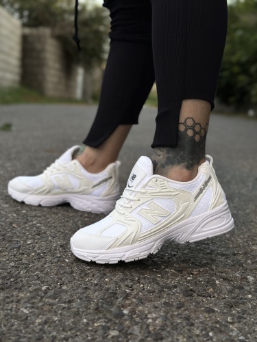 کتونی New Balance ریکه سفید تمام