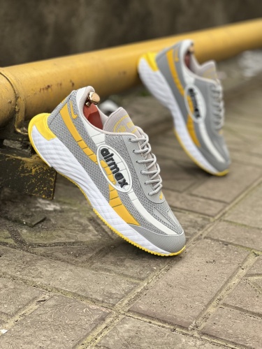 کتونی اسپرت Nike Airmax طوسی زرد