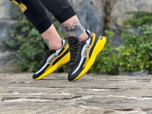 کتونی اسپرت Nike Airmax مشکی زرد