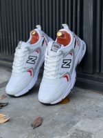 کتونی New Balance ریکه سفید قرمز مشکی