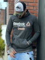 هودی Reebok طوسی تیره