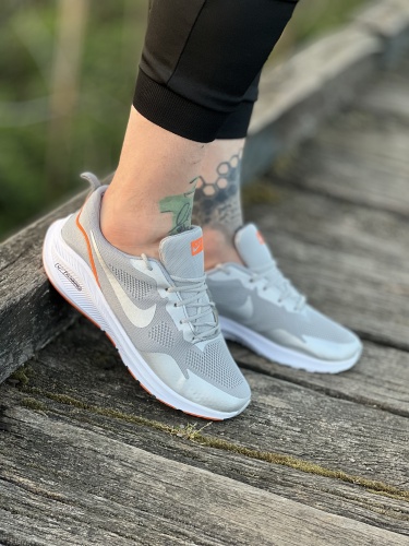 کتونی Nike Running طوسی نارنجی