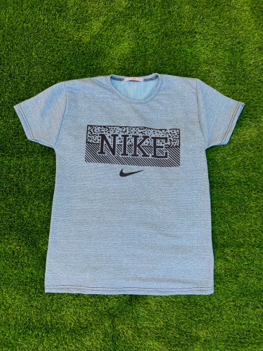 تیشرت آستین کوتاه Nike Feresh آبی طوسی