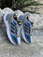 کتونی Adidas Sense طوسی آبی هفت رنگ