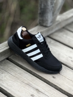 کتونی Adidas INIKI مشکی سفید کف مشکی