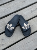 دمپایی Adidas مشکی طلایی