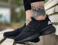 کتونی بافتی Adidas مشکی تمام