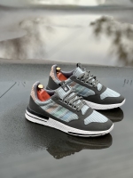 ست کتونی Adidas ZX طوسی تیره