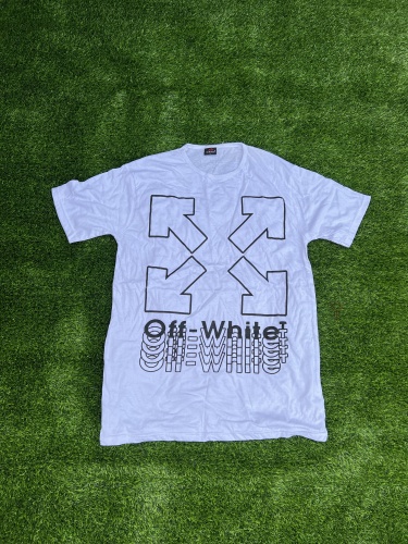 تیشرت آستین کوتاه off white سفید