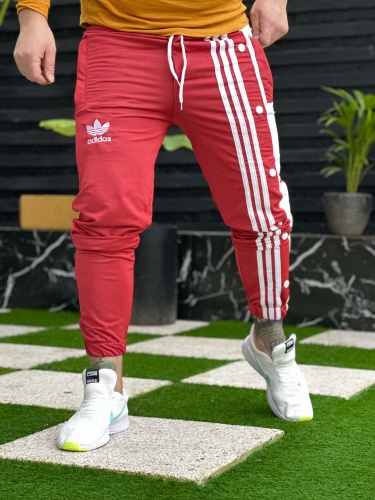 شلوار اسلش NEW adidas بغل دکمه قرمز