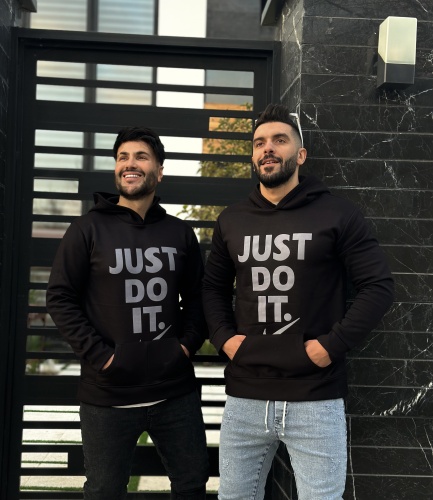 هودی JUST DO IT مشکی