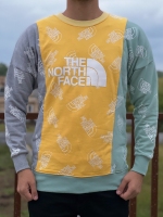 دورس سه رنگ NORTH FACE زرد طوسی