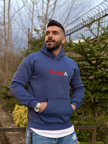 هودی Reebok آبی