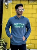 هودی BOTTEGA آبی کم رنگ