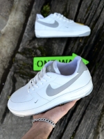 کفش کتونی NIKE AIR سفید طوسی