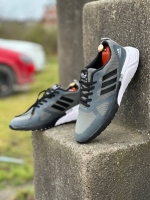 کتونی اسپرت 3خط Adidas طوسی سیر