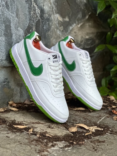 کتونی اسپرت NIKE AIR سفید سبز