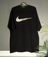 تیشرت آستین کوتاه طرح NIKE مشکی