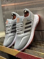 کتونی اسپرت سه خط ADIDAS طوسی هفت رنگ