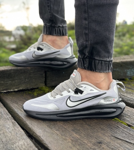 کتونی اسپرت جدید NIKE ZOOM طوسی مشکی