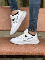 کتونی اسپرت جدید NIKE ZOOM سفید مشکی