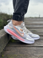 کتونی اسپرت جدید NIKE ZOOM طوسی نارنجی