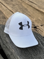 کلاه آفتابی پشت تور UNDER ARMOUR سفید