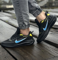 کتونی اسپرت nike zoomx مشکی نایک آبی