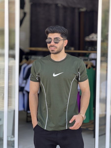 تیشرت Nike مغزی خور سبز