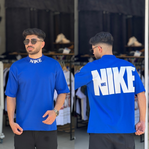 تیشرت باکسی Nike آبی