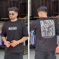 تیشرت مچینست BLESSED مشکی