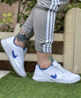 کتونی حراجی NIKE سفید آبی