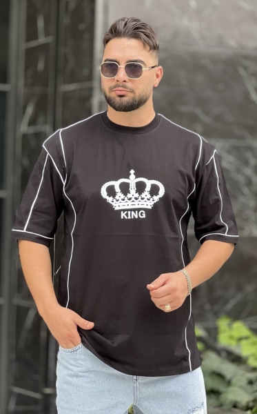 تیشرت king مشکی