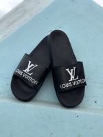 دمپایی Louis vuitton مشکی سفید