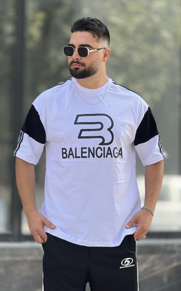 تیشرت Balenciaga سفید emsie