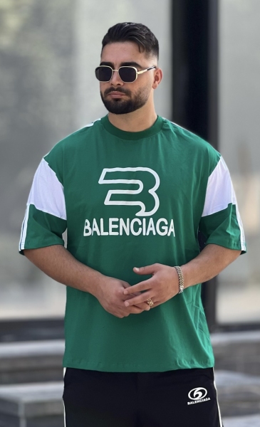 تیشرت Balenciaga سبز emsie