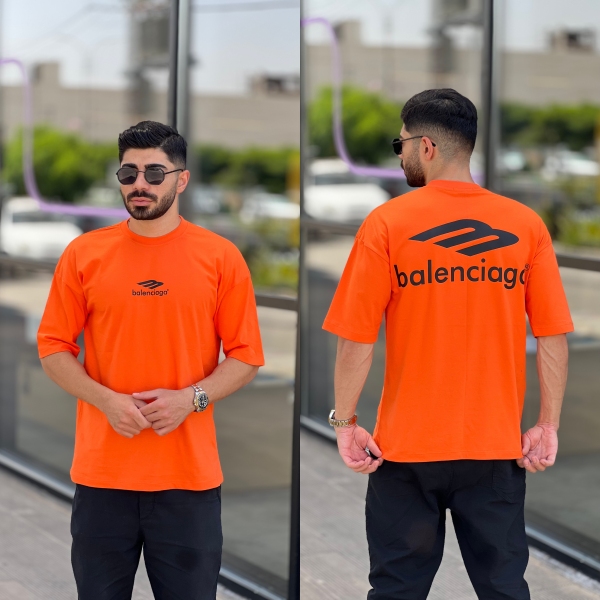 تیشرت آستین سه رب Balenciaga پرتغالی