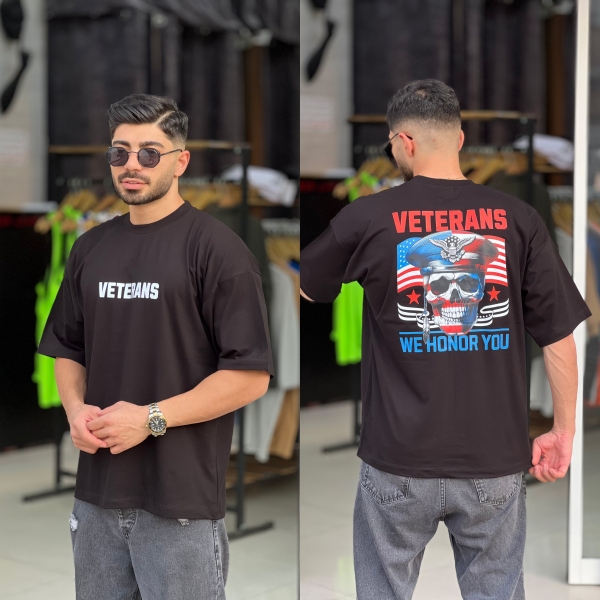 تیشرت مچینستی veterans مشکی