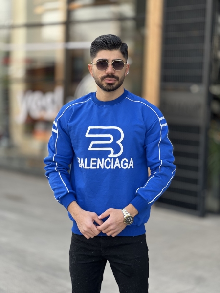 دورس سه نخ Balenciaga دو خط آبی