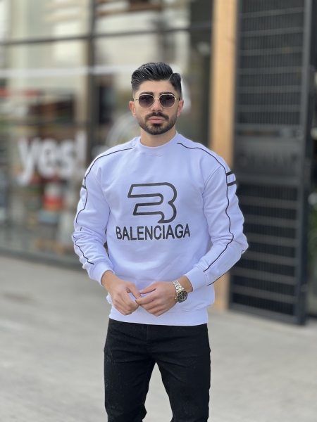 دورس سه نخ Balenciaga دو خط سفید