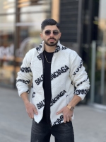 کاپشن تدی Balenciaga سفید